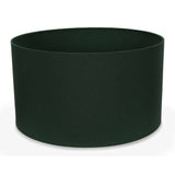 Reni Large Drum Shade In Forest Green - Comet Lighting