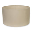 Reni Large Drum Shade In Natural - Comet Lighting