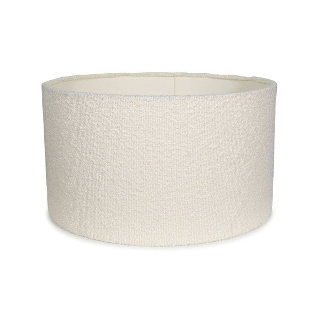 Reni Medium Boucle Shade In Cream - Comet Lighting