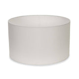 Reni Medium Drum Shade In White - Comet Lighting