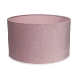 Reni Medium Velvet Shade In Blush - Comet Lighting