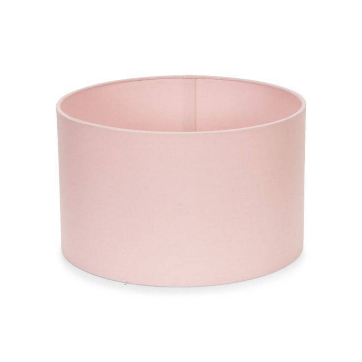 Reni Small Drum Shade In Blush - Comet Lighting