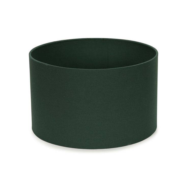 Reni Small Drum Shade In Forest Green - Comet Lighting