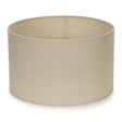 Reni Small Drum Shade In Natural - Comet Lighting