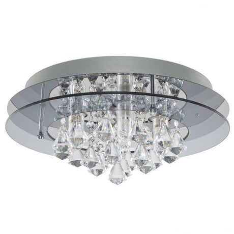 Romano IP44 K5 Flush Ceiling Light - Comet Lighting