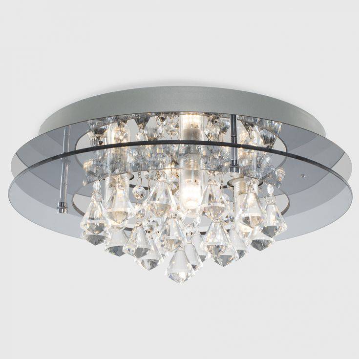 Romano IP44 K5 Flush Ceiling Light - Comet Lighting