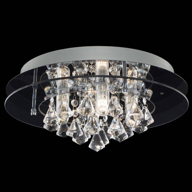 Romano IP44 K5 Flush Ceiling Light - Comet Lighting