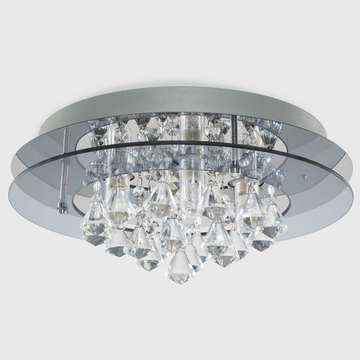 Romano IP44 K5 Flush Ceiling Light - Comet Lighting