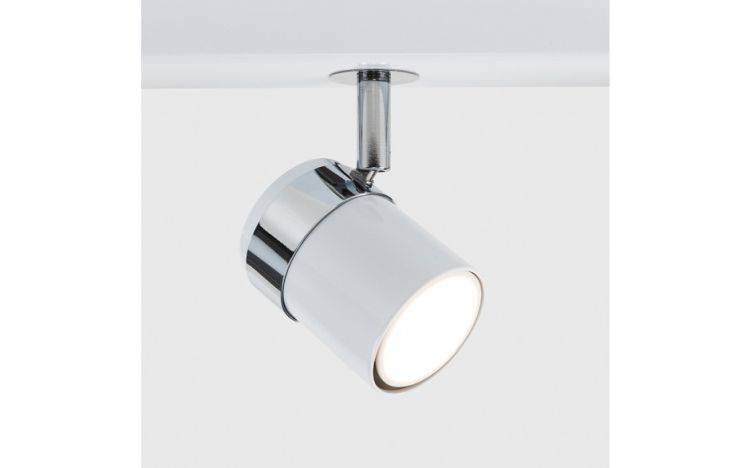 Rosie 6 Way Eyeball Spotlight Bar in White and Chrome - Comet Lighting