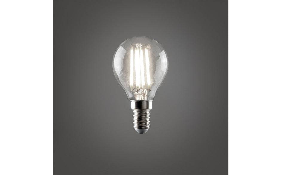 SES 4W Filament Golfball Bulb Clear 6500K - Comet Lighting