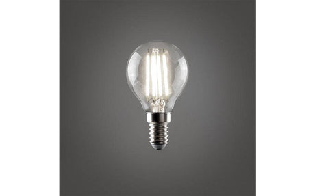 SES 4W Filament Golfball Bulb Clear 6500K - Comet Lighting