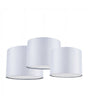 Set Of 3 Torbery Nesting NE Pendants With Diffusers Grey - Comet Lighting