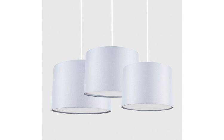 Set Of 3 Torbery Nesting NE Pendants With Diffusers Grey - Comet Lighting