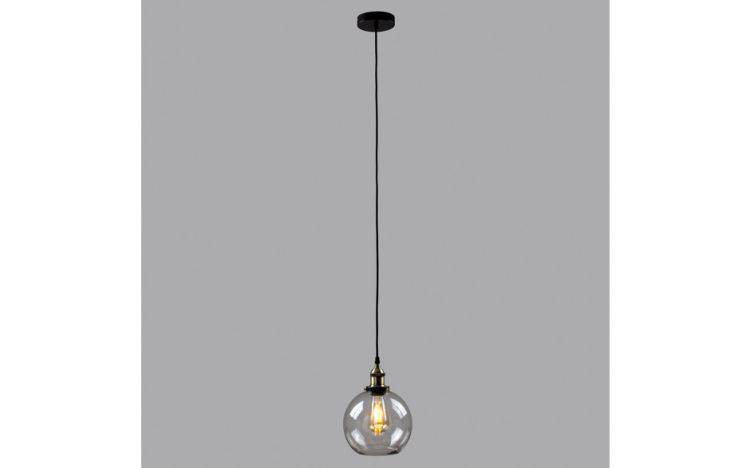 Sheridan Steampunk Electric Pendant Glass Shade - Comet Lighting