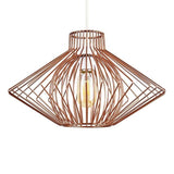 Sinat Copper Wire Frame Pendant Shade - Comet Lighting