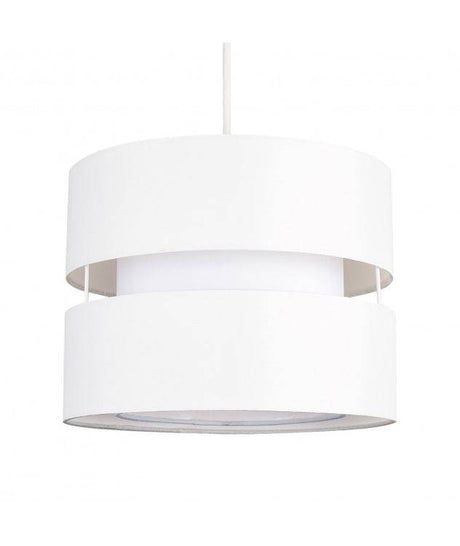 Sophia Small Cream White Non Electric Pendant Shade - Comet Lighting