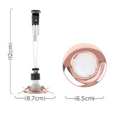 Steel Fixed GU10 Downlight Copper - Comet Lighting