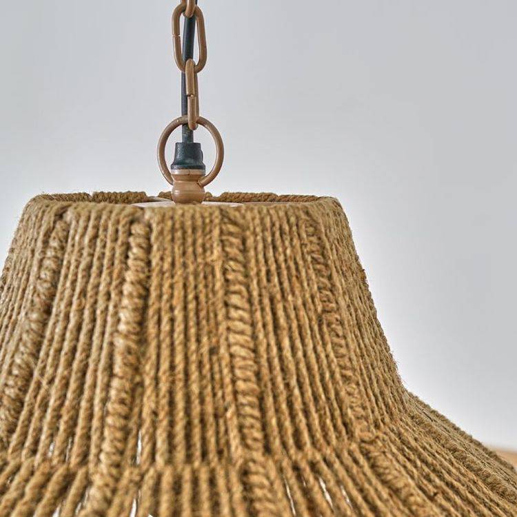 Tatami Giant Jute Pendant Ceiling Light - Comet Lighting