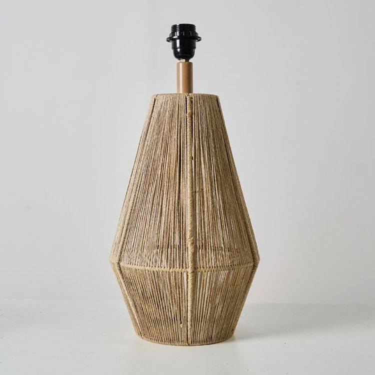 Tatami Giant Jute Table Lamp - Comet Lighting