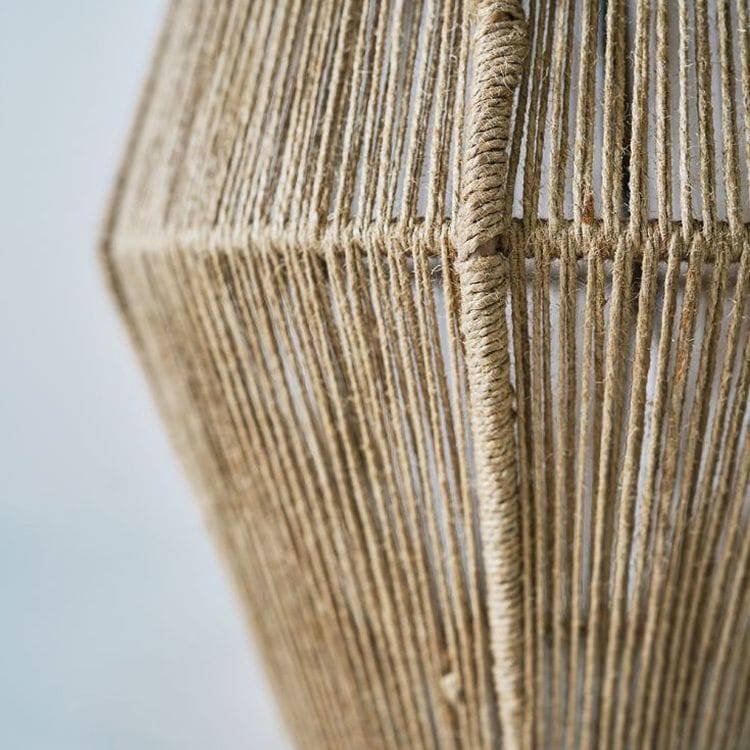 Tatami Giant Jute Table Lamp - Comet Lighting