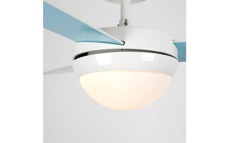 Taurus Duck Egg Blue Ceiling Fan - Comet Lighting