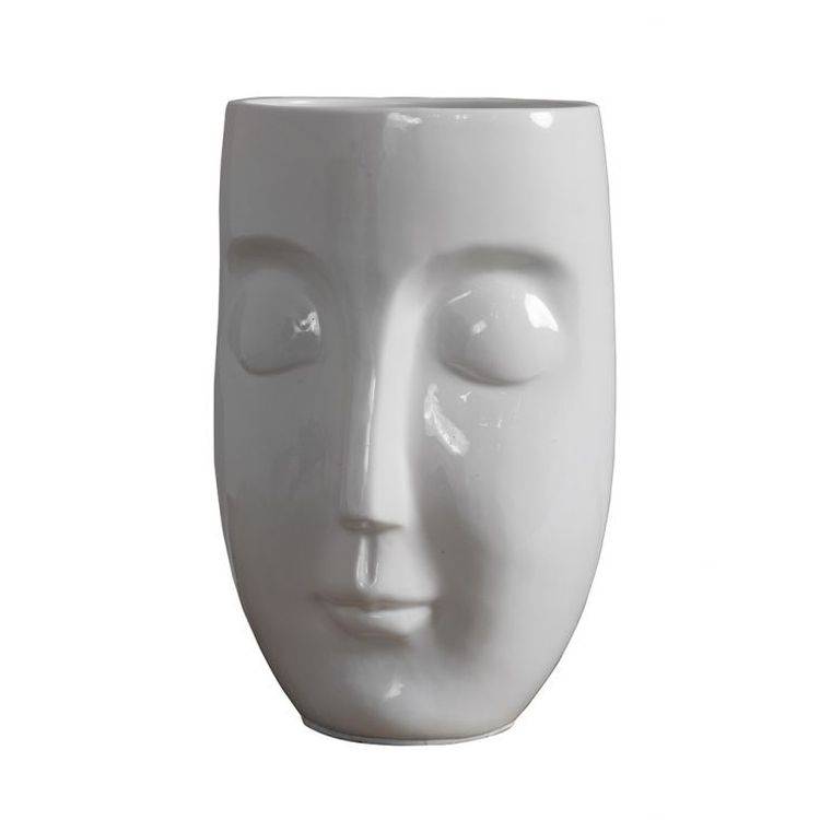 Thalia Bone China Face Table Lamp - Comet Lighting