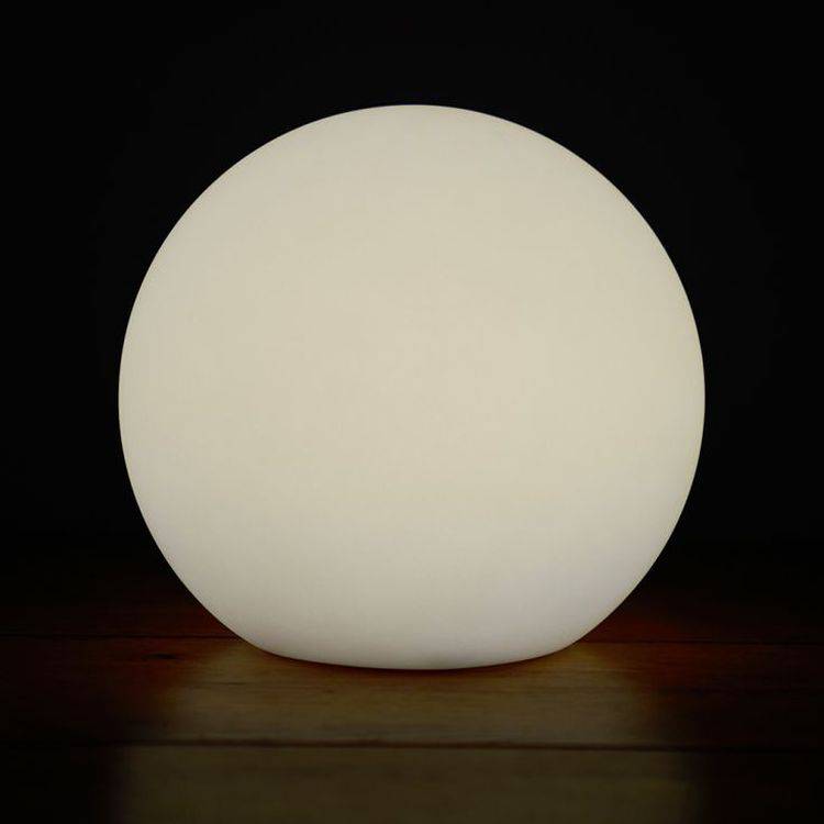 Toka XL 40cm IP44 Remote Control Colour Changing Rechargeable Battery Operated Outdoor Garden Ball Light - Comet Lighting