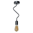 Tralles Matt Black Ceiling Light - Comet Lighting