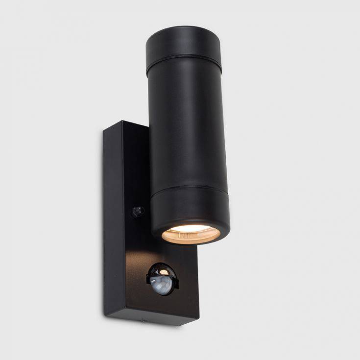 Trenley IP44 Up Down Wall Light with PIR - Comet Lighting