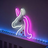 Unicorn Neon Style Led Wall Light - Comet Lighting