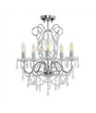 Viscount 5 Way Crystal Ceiling Light - Comet Lighting