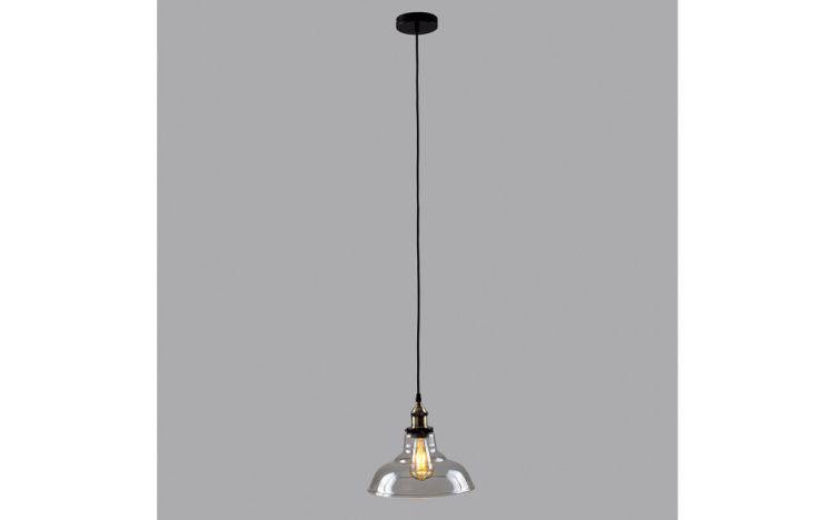 Wallace Steampunk Electric Pendant Glass Shade - Comet Lighting