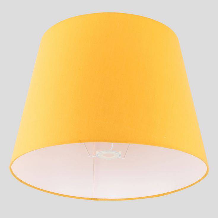 XL Aspen Tapered Shade In Mustard - Comet Lighting