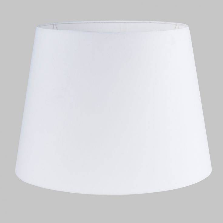 XL Aspen Tapered Shade In White - Comet Lighting