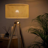 XL Reni Wicker Effect Easy Fit Pendant Shade - Comet Lighting