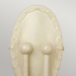 Minster 2 Light Wall Light - Ivory Gold - Comet Lighting