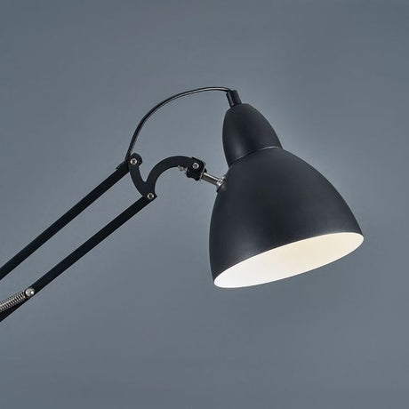 Noya Adjustable Task Floor Lamp Black