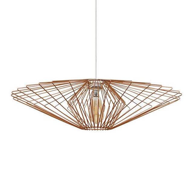 Sinat XL Copper Wire Frame Pendant Ceiling Shade