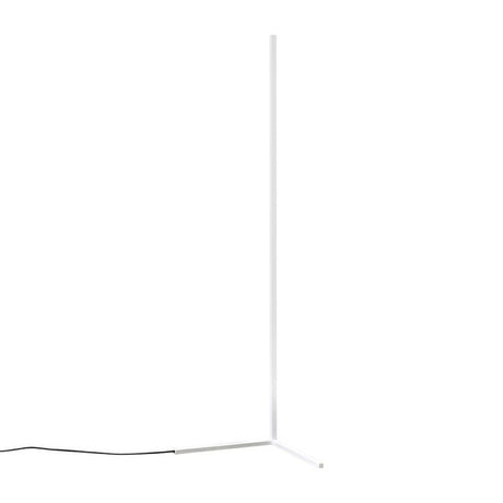 Triton LED 25w Tri-bar Corner Floor Lamp In White