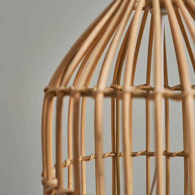 Hollins Small Natural Rattan Table Lamp
