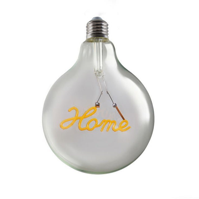 Vintage Worded E27 Home Globe Bulb