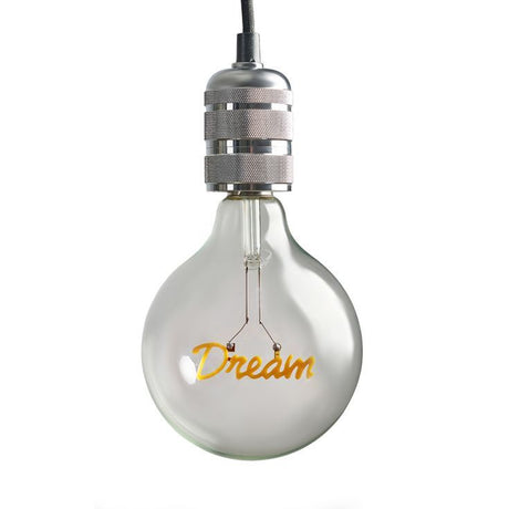 Vintage Worded E27 Dream Globe Bulb