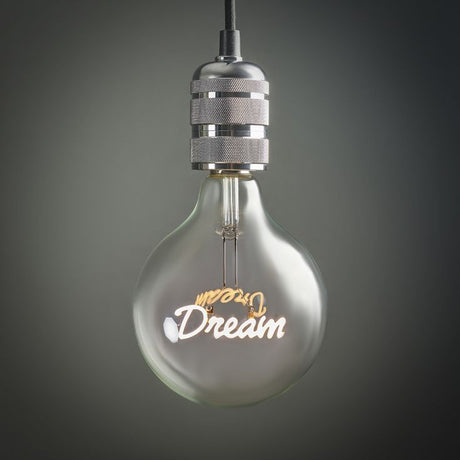 Vintage Worded E27 Dream Globe Bulb