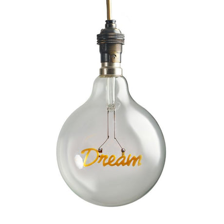 Vintage Worded B22 Dream Globe Bulb