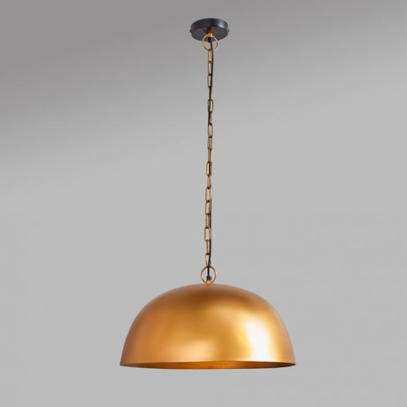 Leander Antique Brass Metal Ceiling Light