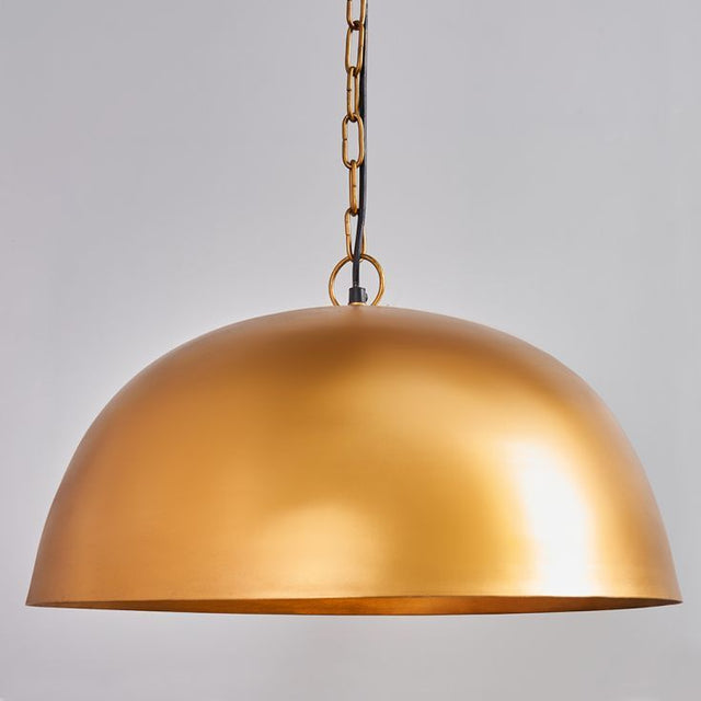 Leander Antique Brass Metal Ceiling Light