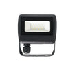 Minisun 10w 6500k LED Slimline IP65 Black Flood Light With Samsung Technology