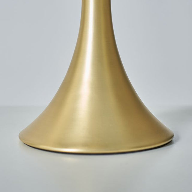 Faulkner Matt Gold Spindle Table Lamp