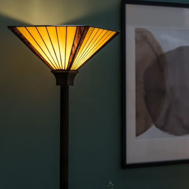 Tiffany Traditional Floor Lamp 