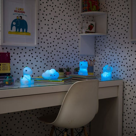 Plastic Unicorn RGB LED Light With Remote Control 